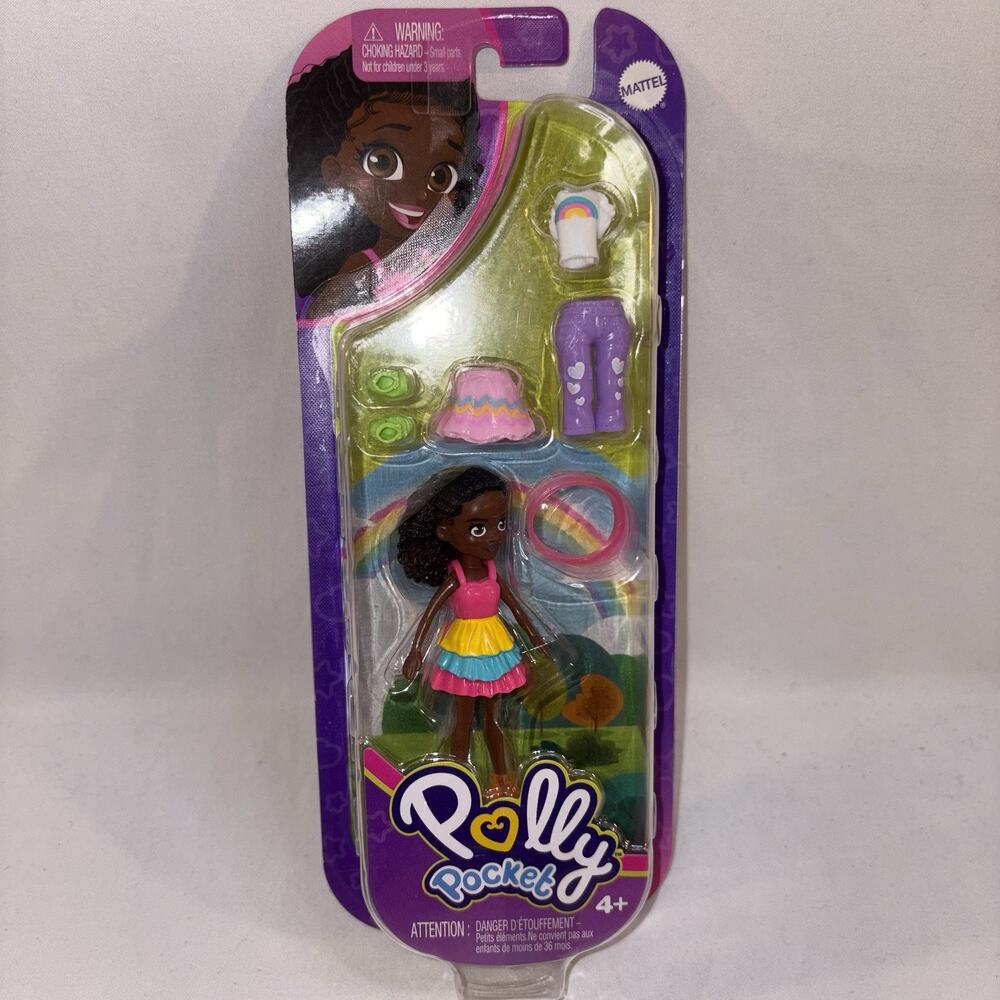 Mattel Polly Pocket Small Fashion Pack Includes Doll And Accessories NEW